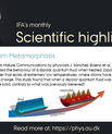 Scientific highlight - April 2023