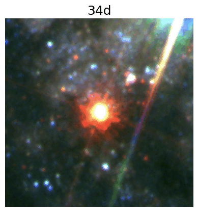 Light echos from supernova SN 2016adj spreading in the gas and dust around the exploding star. Gif-animation from the paper.