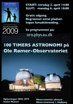 100 timers astronomi på Observatoriet