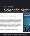 Scientific highlight - March 2023