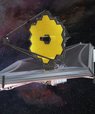James Webb Space Telescope - forventet opsendelse oktober 2021. Illustration: NASA