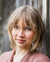 Woman with glases