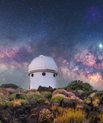 SONG telescope on Tenerife in summer 2019. Photo: RMS Photography.