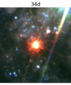 Light echos from supernova SN 2016adj spreading in the gas and dust around the exploding star. Gif-animation from the paper.