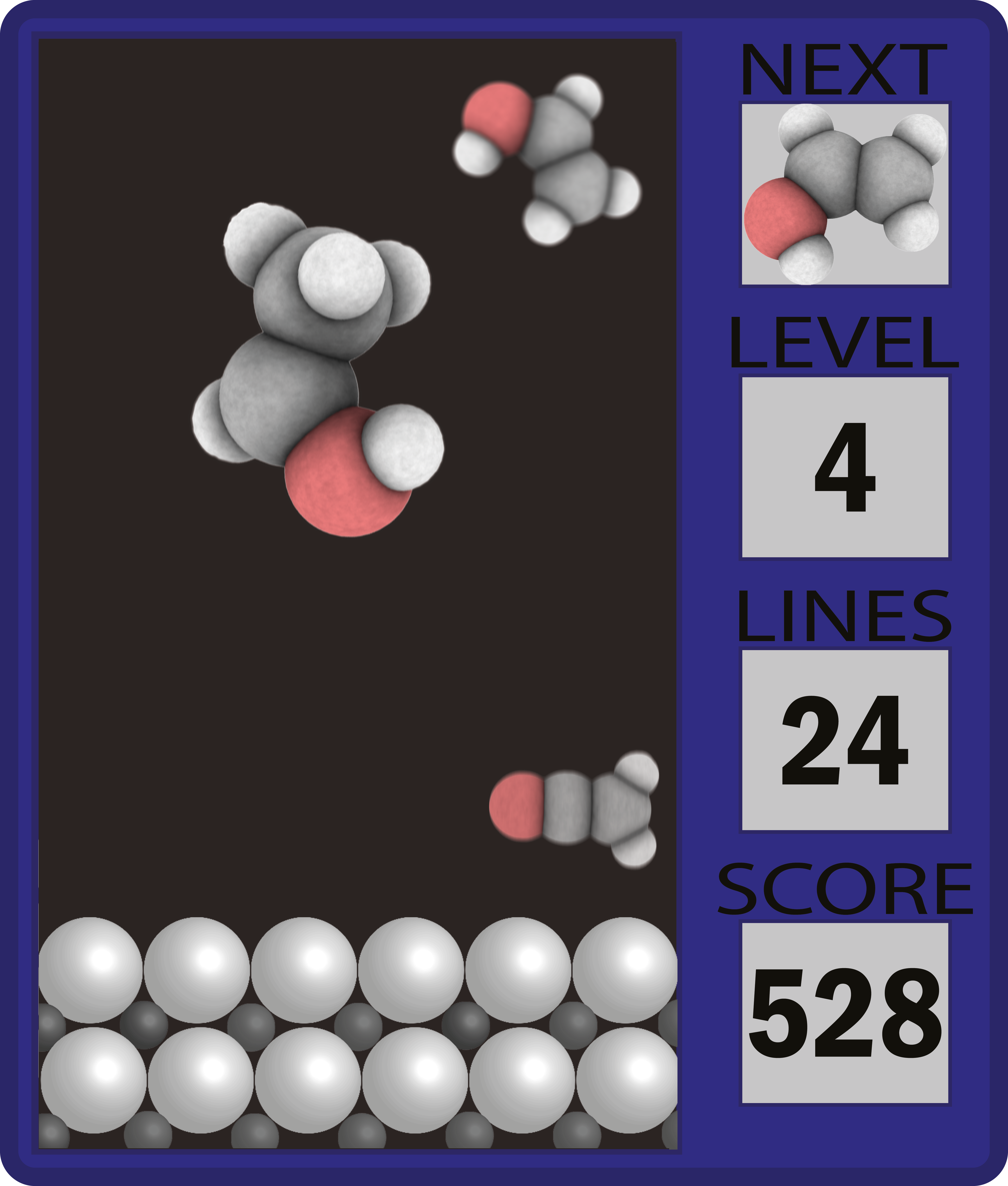 Molecule Tetris