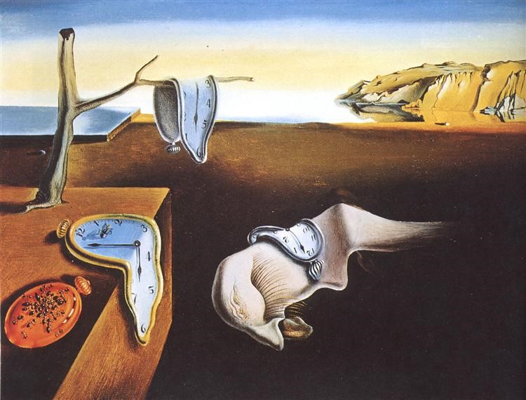 Persistence of Memory, Salvador Dali 1931.