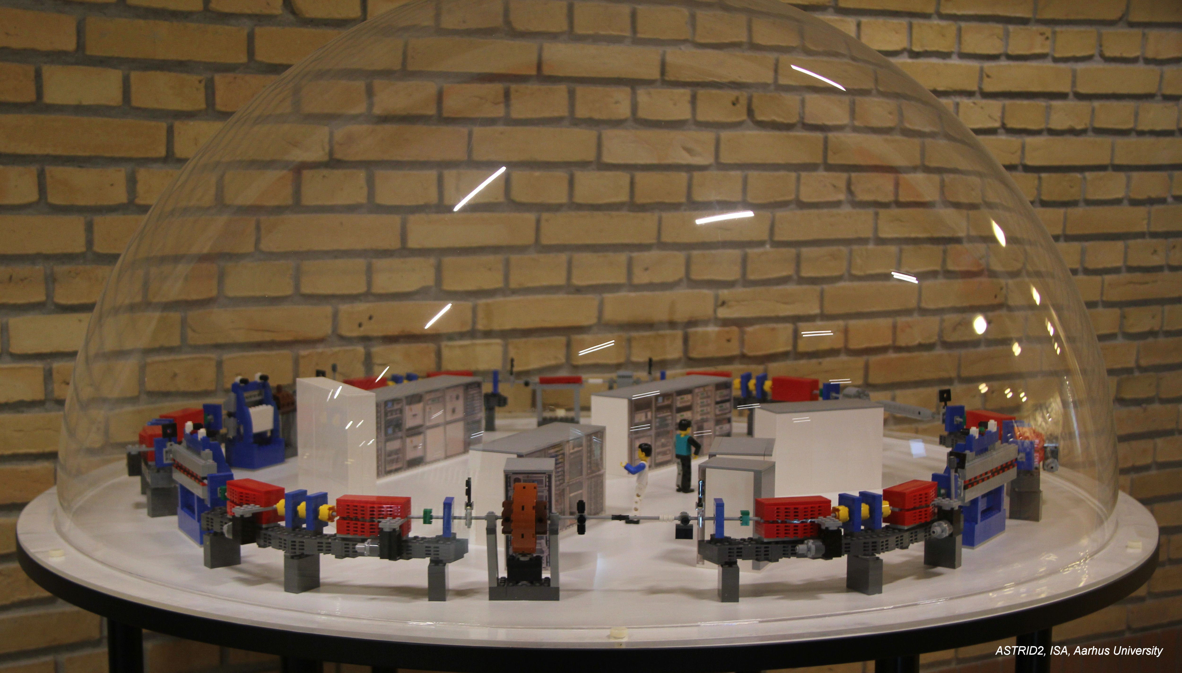 LEGO-model af ASTRID og ASTRID2