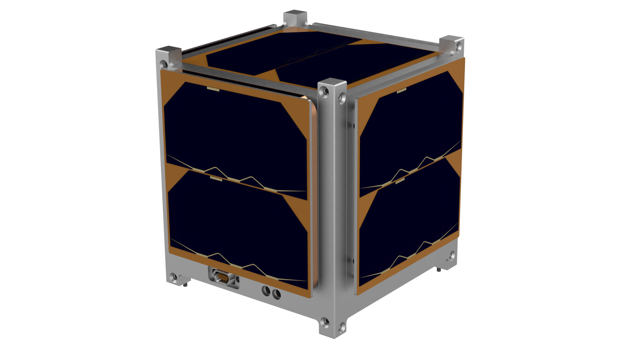 En 1U-CubeSat er 10 cm på hver led, og vejer 1 kg. Foto: Space Inventor
