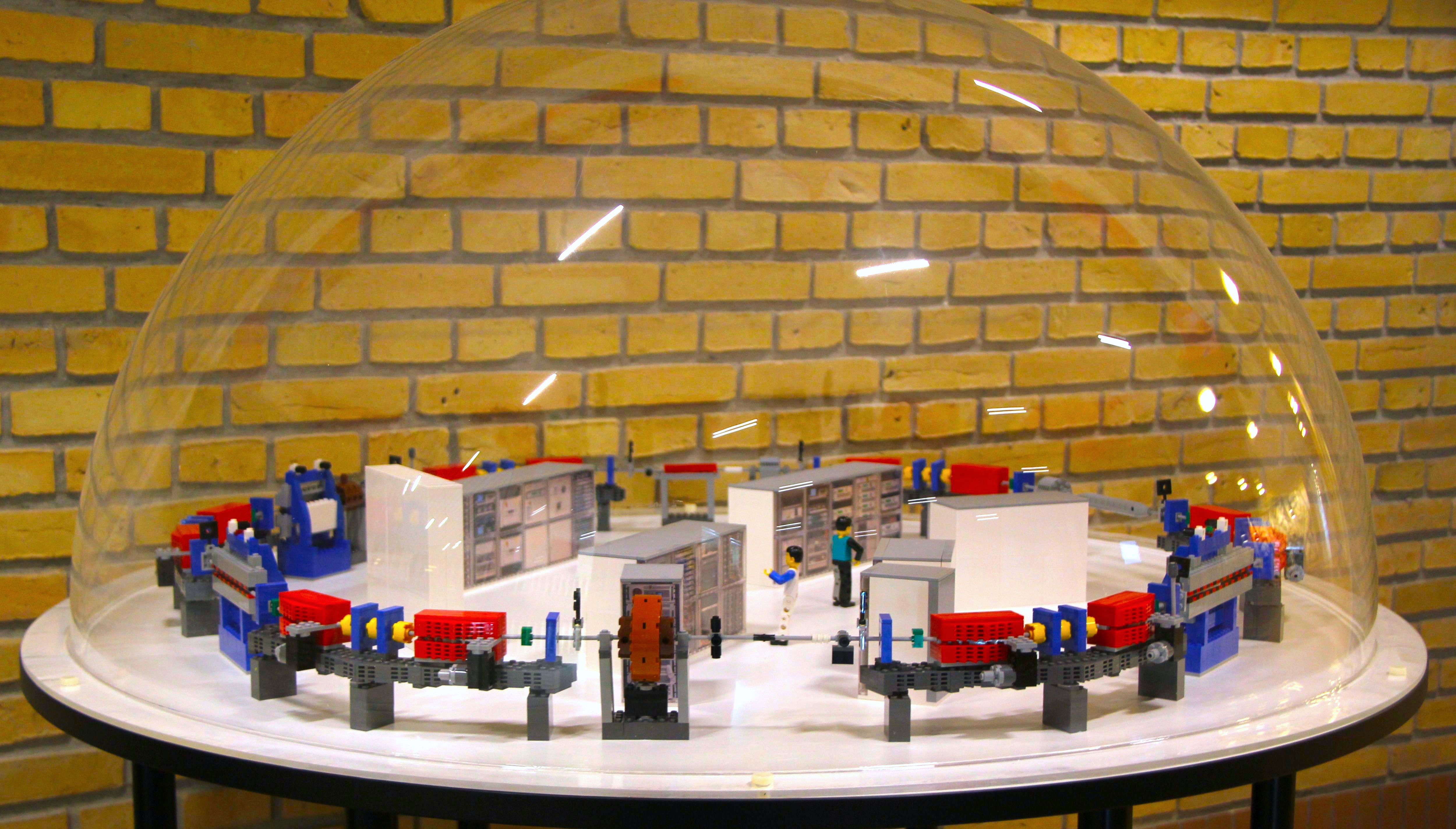 ASTRID2 LEGO model with crew. All photos: Nyk Jones.