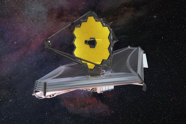 James Webb Space Telescope - expected launch in October 2021. Illustration: NASA